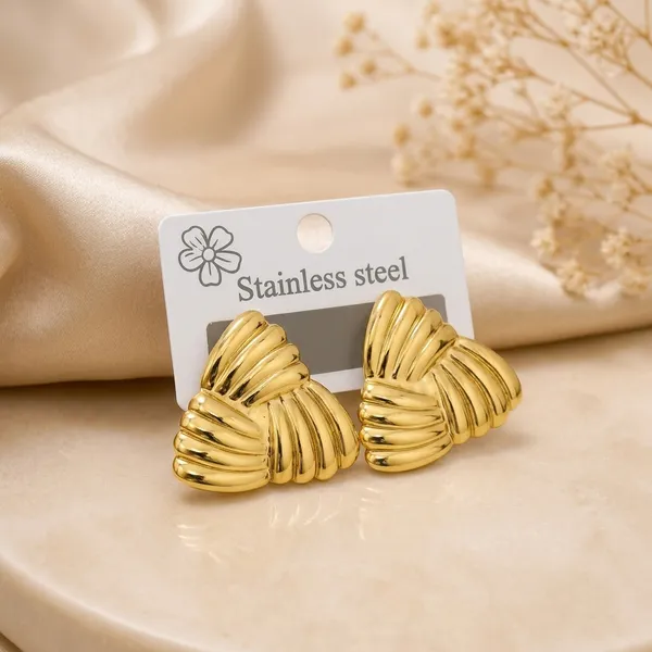 Gold_Stainless_Steel_Textured_Stud_Earrings_For_Women_1024