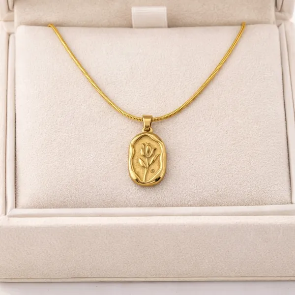 Gold_Stainless_Steel_Floral_Engraved_Oval_Pendant_Necklace_For_Women_2001