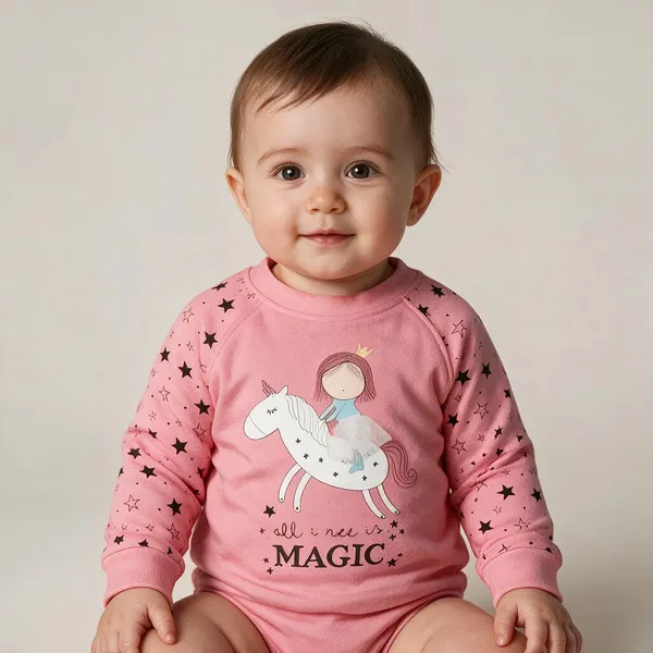 Conch_Shell_Cotton_Terry_Sweatshirt_For_Girls