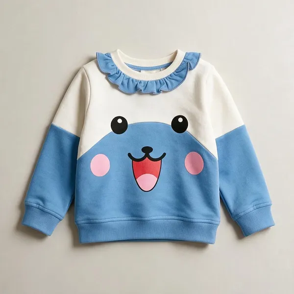 White_&_Blue_Ice_Cotton_Terry_Sweatshirt_For_Unisex