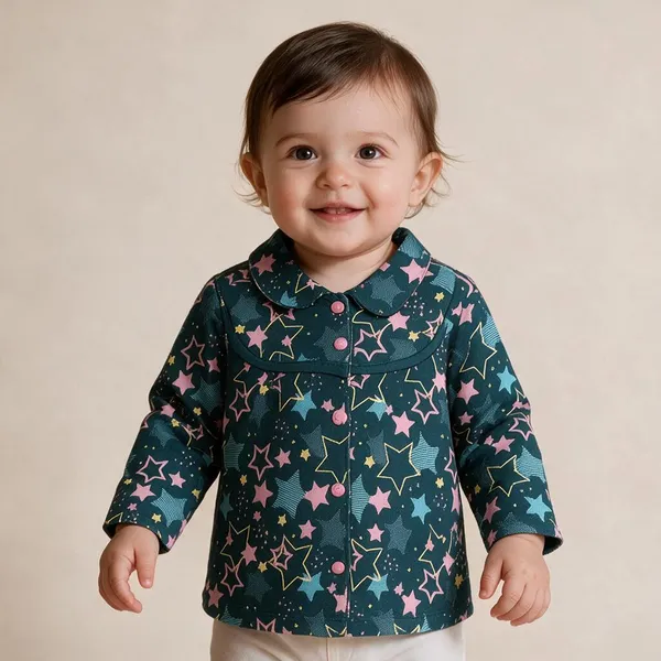Navy_Cotton_Fleece_Jacket_For_Girls