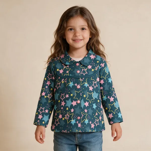 Navy_Cotton_Fleece_Jacket_For_Girls