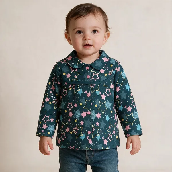 Navy_Cotton_Fleece_Jacket_For_Girls