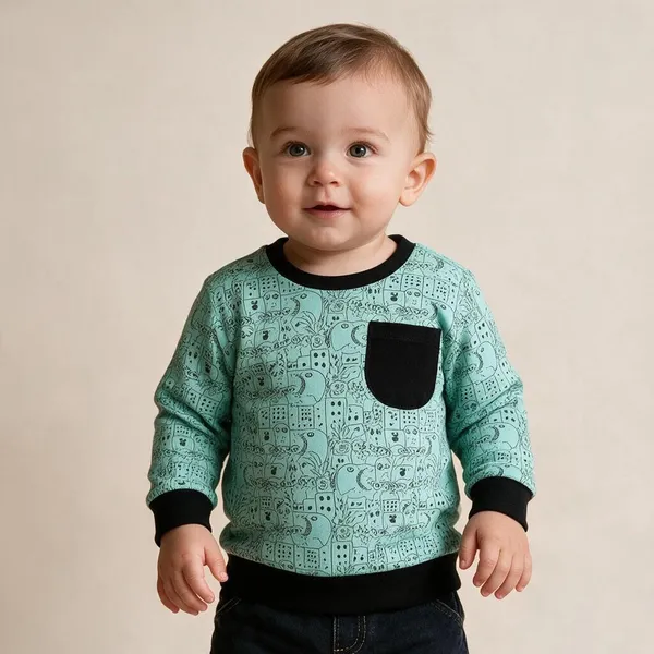 Blue_&_Black_Cotton_Fleece_Sweatshirt_For_Boys