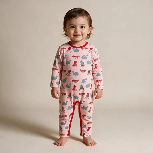 Peach_Cotton_Interlock_Romper_For_Girls