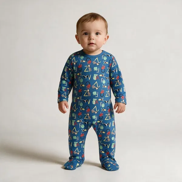 Royal_Blue_Cotton_Interlock_Romper_For_Boys
