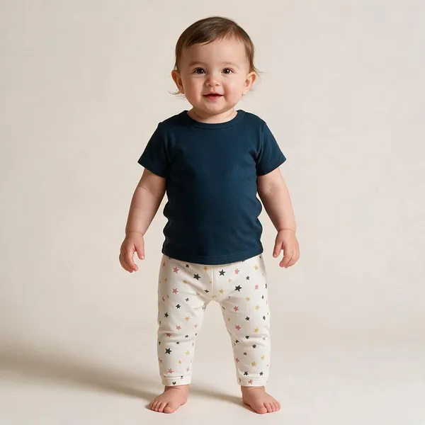 Navy_&_White_Cotton_Single_Jersey_Nightsuit_For_Girls