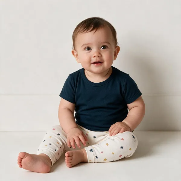 Navy_&_White_Cotton_Single_Jersey_Nightsuit_For_Girls