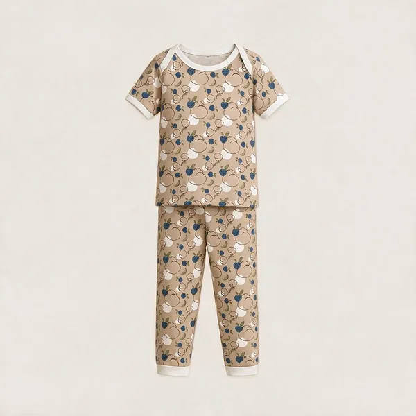 Beige_Cotton_Single_Jersey_Nightsuit_For_Boys