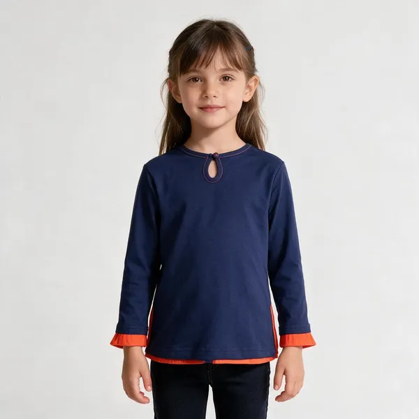 Navy_Blue_Cotton_Single_Jersey_Dress_For_Girls