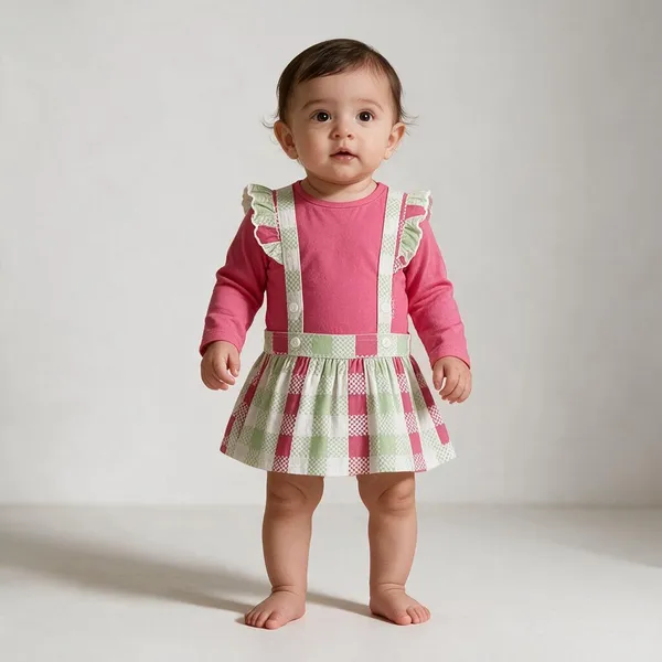 White_Cotton_Single_Jersey_Dress_For_Girls
