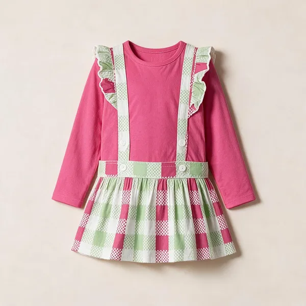 White_Cotton_Single_Jersey_Dress_For_Girls