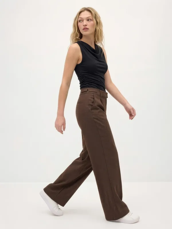 Black_Cowl_Neck_Ruched_Top_Tunics
