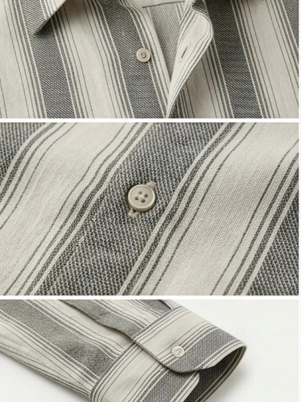 Beige_Linen_Striped_Casual_Shirt_For_Men