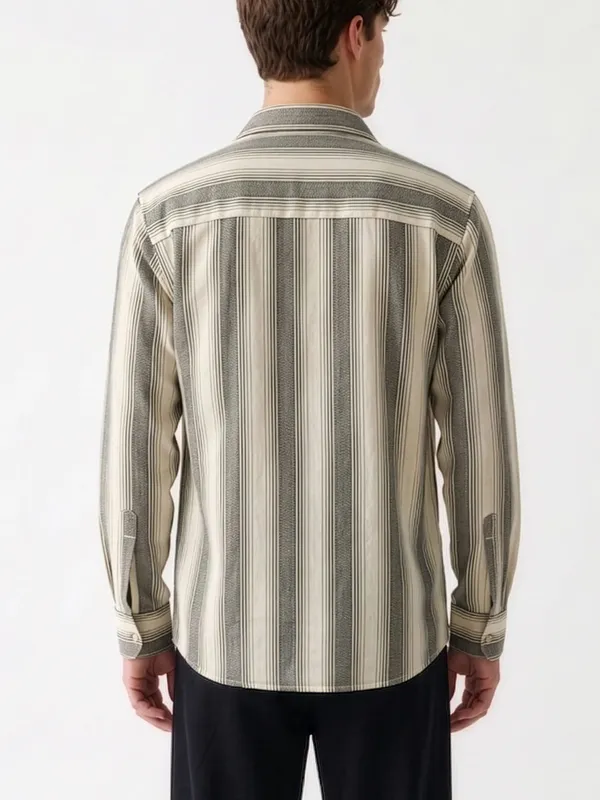 Beige_Linen_Striped_Casual_Shirt_For_Men