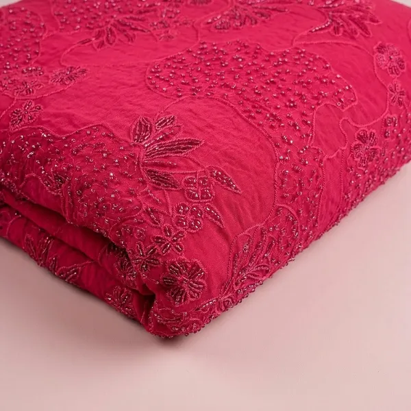 Pink_Georgette_Beads_And_Sequins_Embroidered_Fabric
