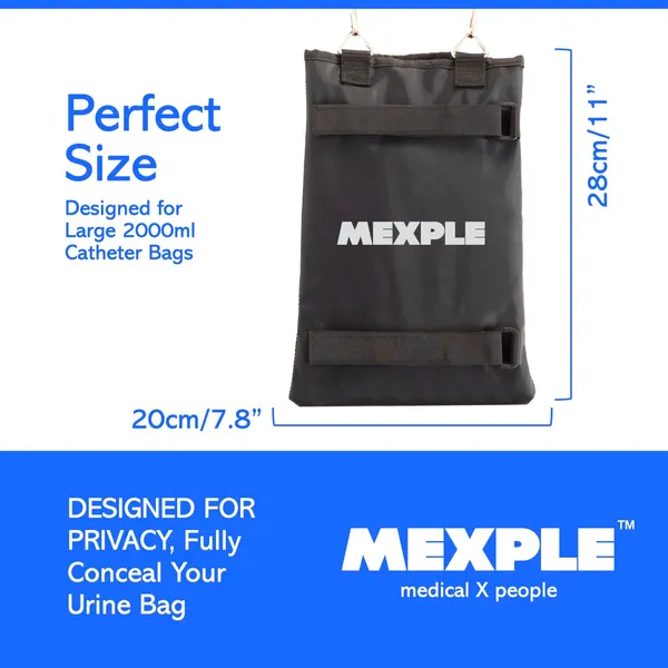 UroXling_Catheter_Urinary_Bag_Holder_With_Adjustable_Strap