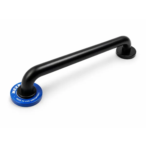 TeXXA12B_Stainless_Steel_Bathroom_Grab_Bar_Black