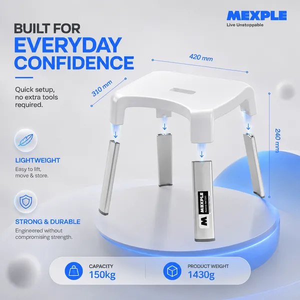 Xosmos_7200_Premium_Shower_Stool