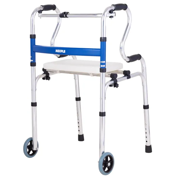 OnyX411_Premium_4-in-1_Foldable_Walker_Rollator_Shower_Chair