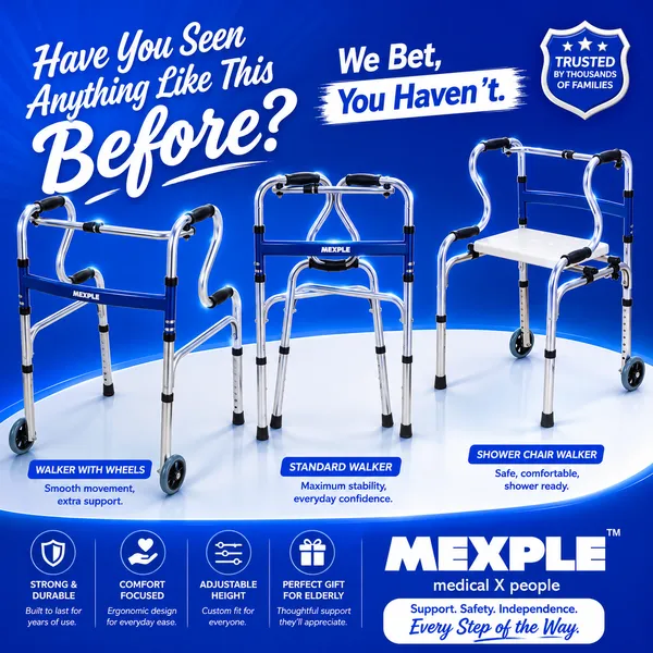 OnyX411_Premium_4-in-1_Foldable_Walker_Rollator_Shower_Chair