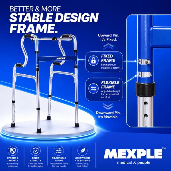 OnyX411_Premium_4-in-1_Foldable_Walker_Rollator_Shower_Chair
