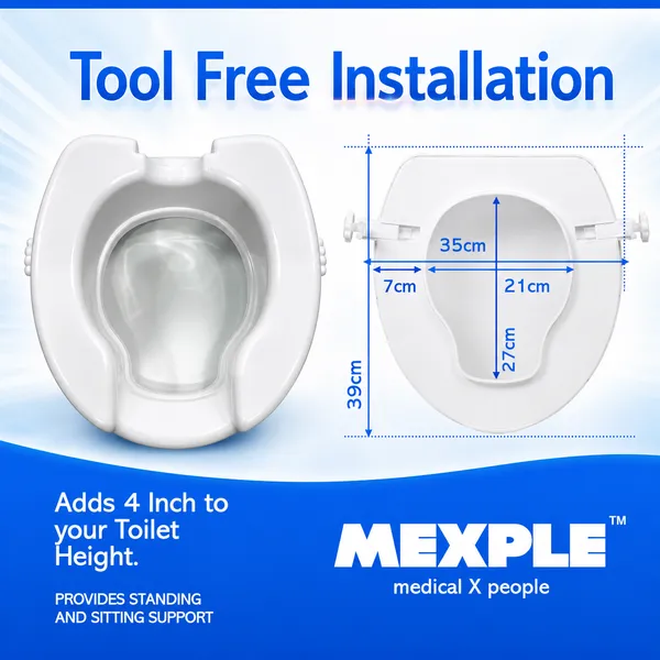 RaiXer4DC_Raised_Toilet_Seat_Riser_for_Elderly_&_Patients