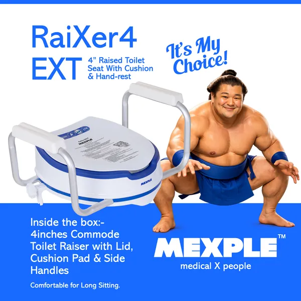 RaiXer4EXT_Raised_Toilet_Seat_with_Handles_&_Cushion_Seat