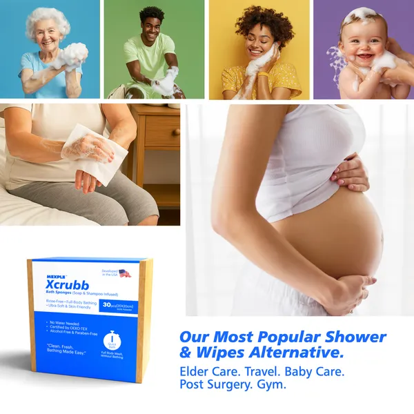 Xcrubb_Rinse-Free_Bathing_Wipes_|_30_Disposables