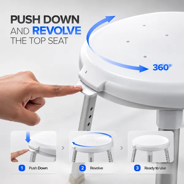 XOSMOS_7203_Adjustable_Shower_Bath_Stool_with_360°_Revolving_Seat