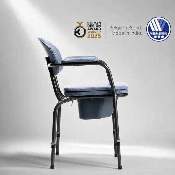 9063_Fixed_Commode_Chair_Adjustable_in_Height