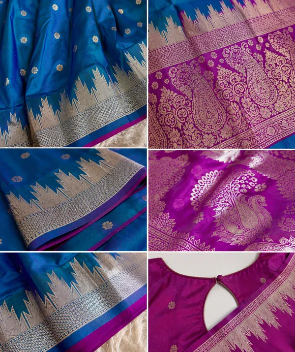 Blue_Woven_Silk_Banarasi_Zari_Border_Saree_For_Women