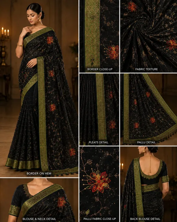 Midnight_Bloom_Designer_Saree