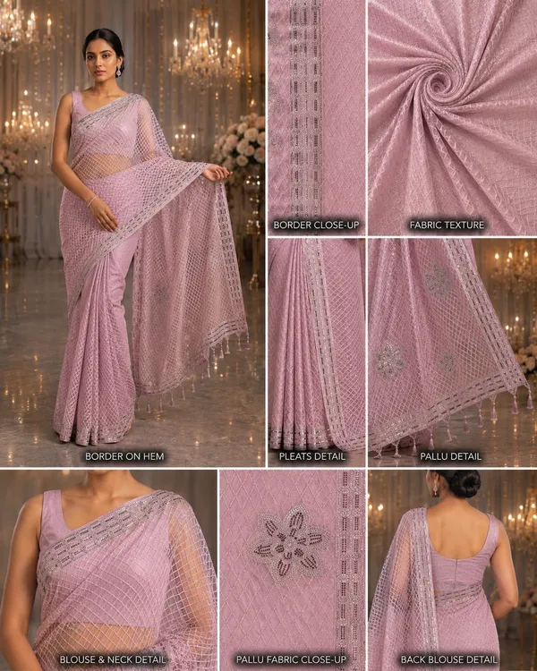 Blush_Pink_Luxe_Designer_Net_Saree