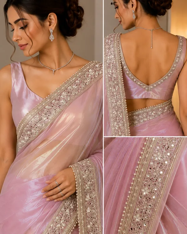 Pink_Shimmer_Net_Sequin_Embellished_Border_Saree_For_Women