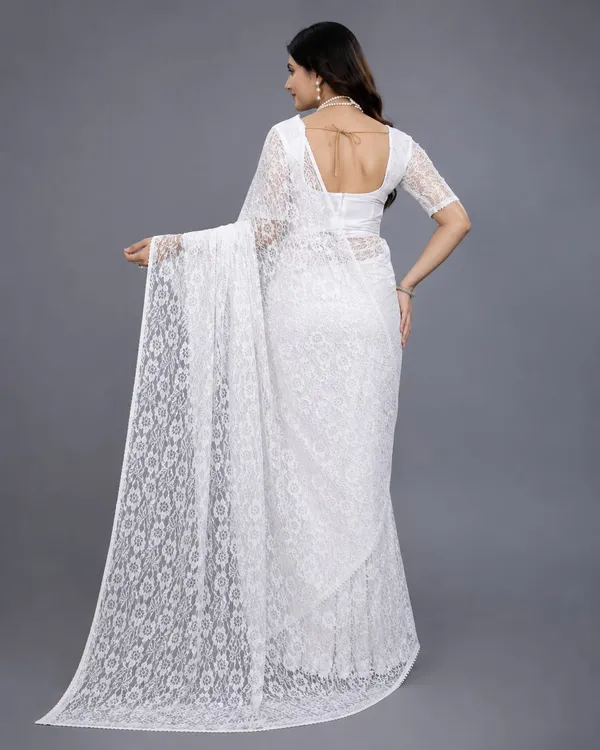 White_Floral_Lace_Designer_Saree_with_Matching_Blouse_�_Party,_Wedding_&_Festive_Wear