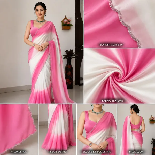 Pink_&_White_Ombre_Satin_Silk_Saree_with_Silver_Scalloped_Lace_Border_for_Women