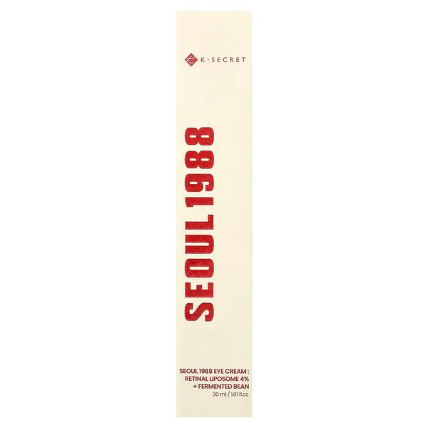 K-Secret_Seoul_1988_Retinal_Eye_Cream_Formulated_With_Advanced_Retinal_Liposome_4%_And_Fermented_Bean_For_Dark_Circles_And_Fine_Line_Care_|_Korean_Skincare,_30Ml_/_1.01_Fl_Oz