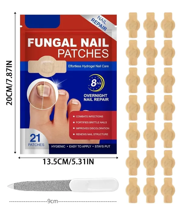 Original_21_Pcs_Over-Night_Renewal_Nail_Treatment_Patches_Hydrogel_Nail_Care_Fast_Effective_Nail_Repair_Patches