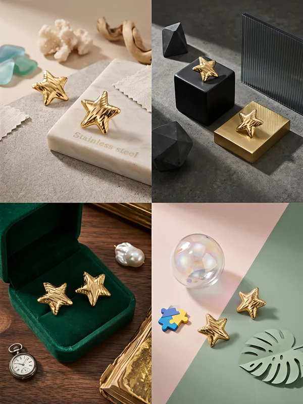Stylish_Star_earrings