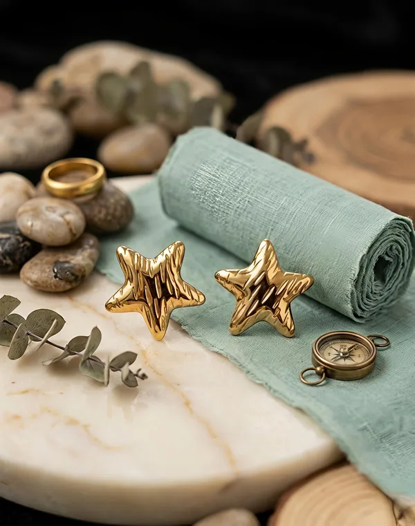 Stylish_Star_earrings