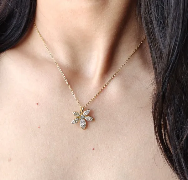 Celebrity_Inspired_Gold_Plated_Pendant_Waterproof_&_Tarnish_Resistant_Design