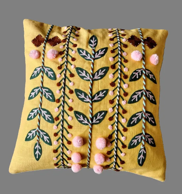 Moonlit_Garden_Yellow_Pink_Cushion_Cover