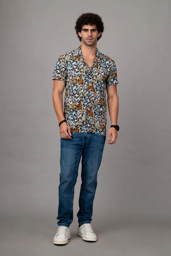 Mens_Semi_Formal_Half_Shirt_Mix_Colour