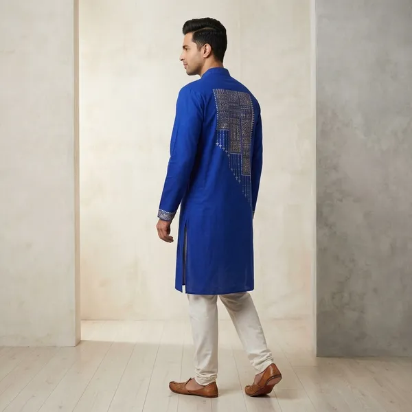 Deep_Blue_Indigo_Tide_Mens_Kurta