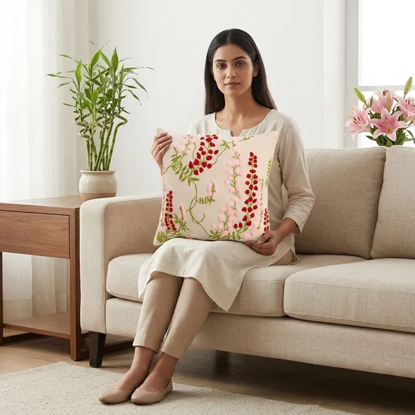 Earth_Thread_Red_Pink_Cushion_Cover