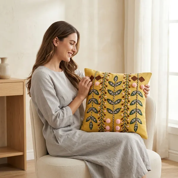 Moonlit_Garden_Yellow_Pink_Cushion_Cover