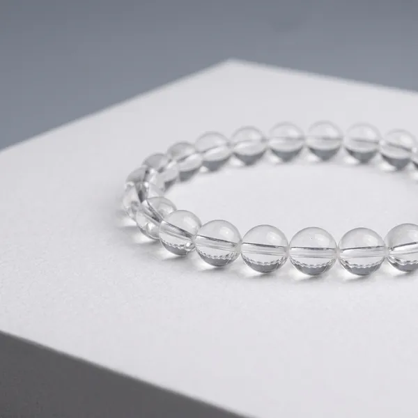 White_Crystal_Quartz_Stone_Crystal_Bracelet_For_Fashion_Healing