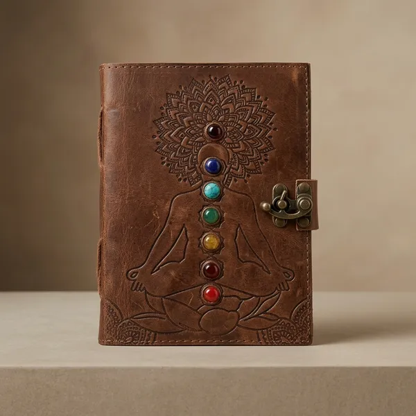 Brown_7_Stone_Leather_Diary_Journal_Notebook_For_Writing_Journaling