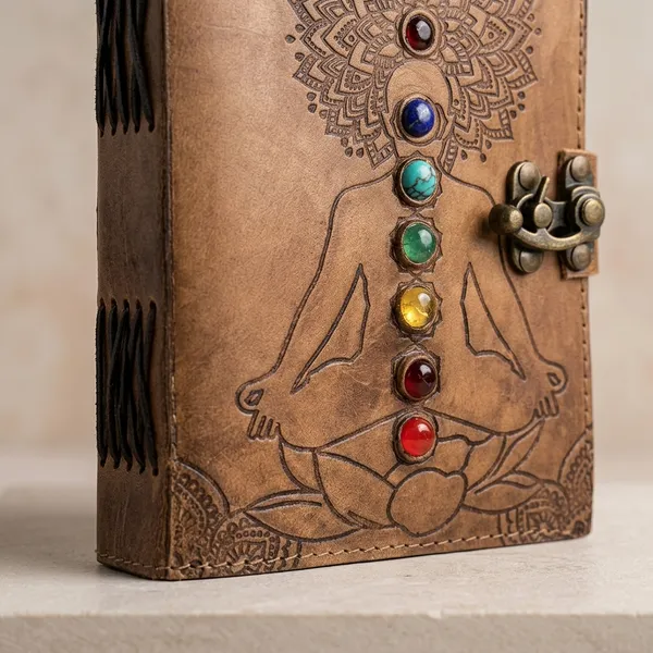 Brown_7_Stone_Leather_Diary_Journal_Notebook_For_Writing_Journaling